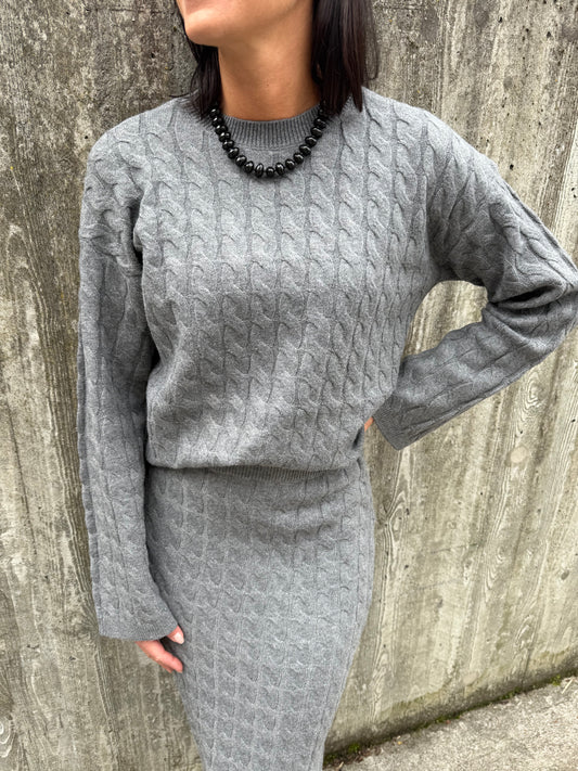 AWLORELLA LS O-NECK KNIT