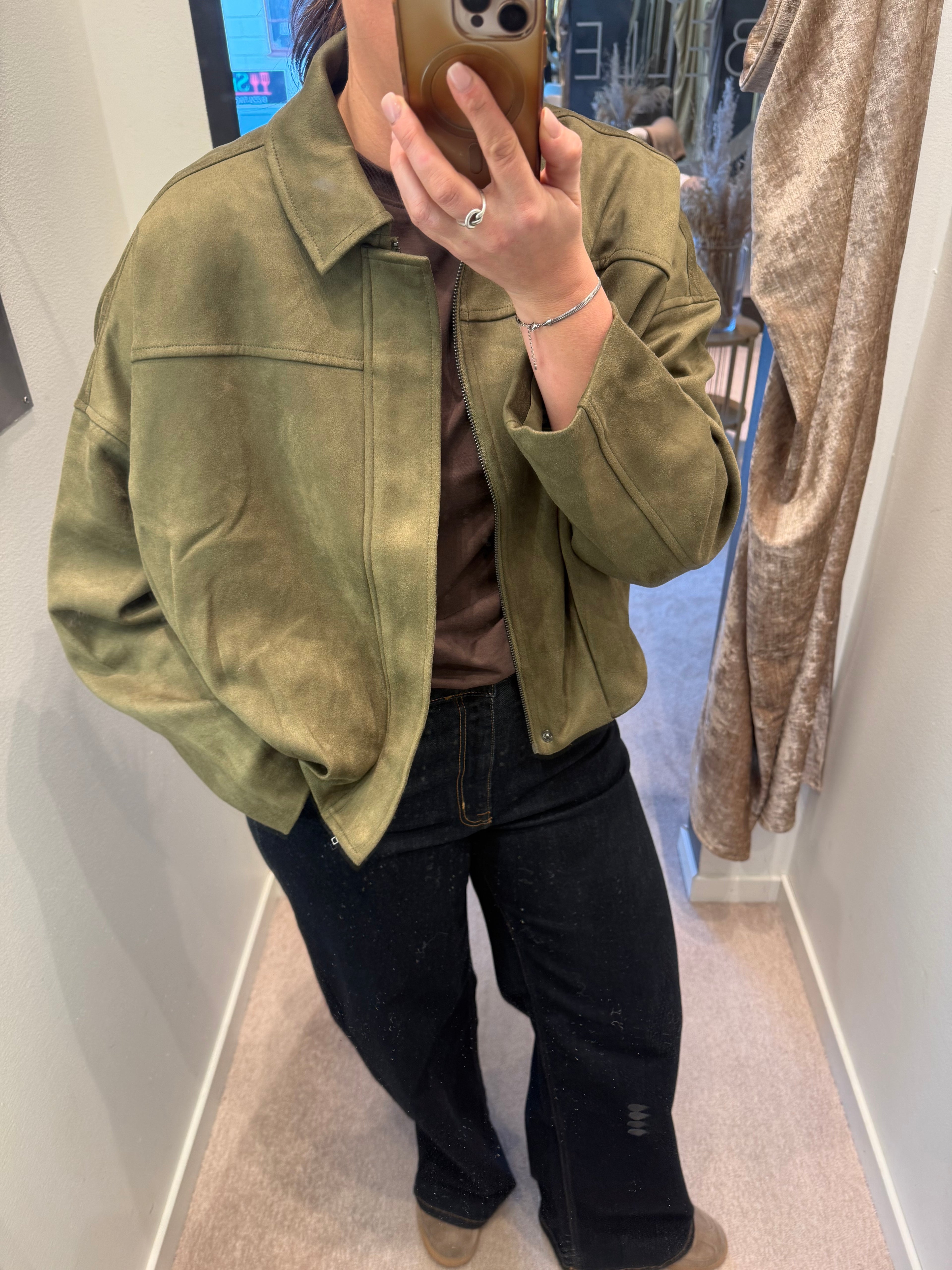 VIVIRAL L/S JACKET IVY GREEN