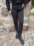 OBJLISA SLIM PANT BLACK