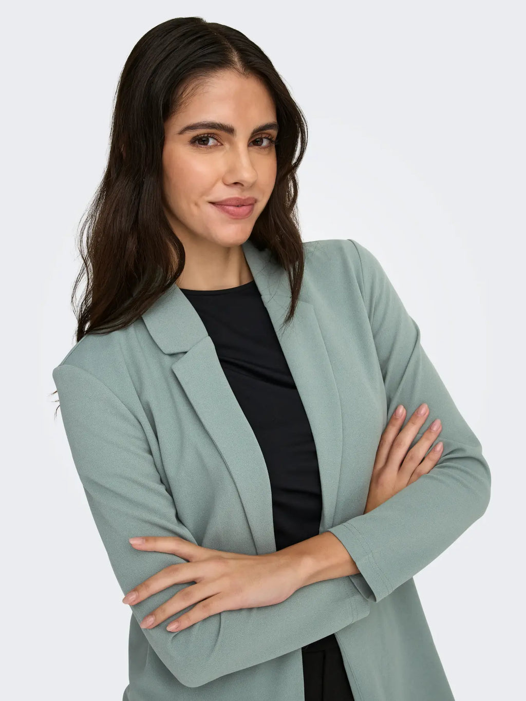 JDYGEGGO LIFE L/S BLAZER CHINOIS GREEN