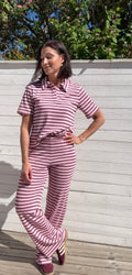 PCJEYA SS V-NECK POLO