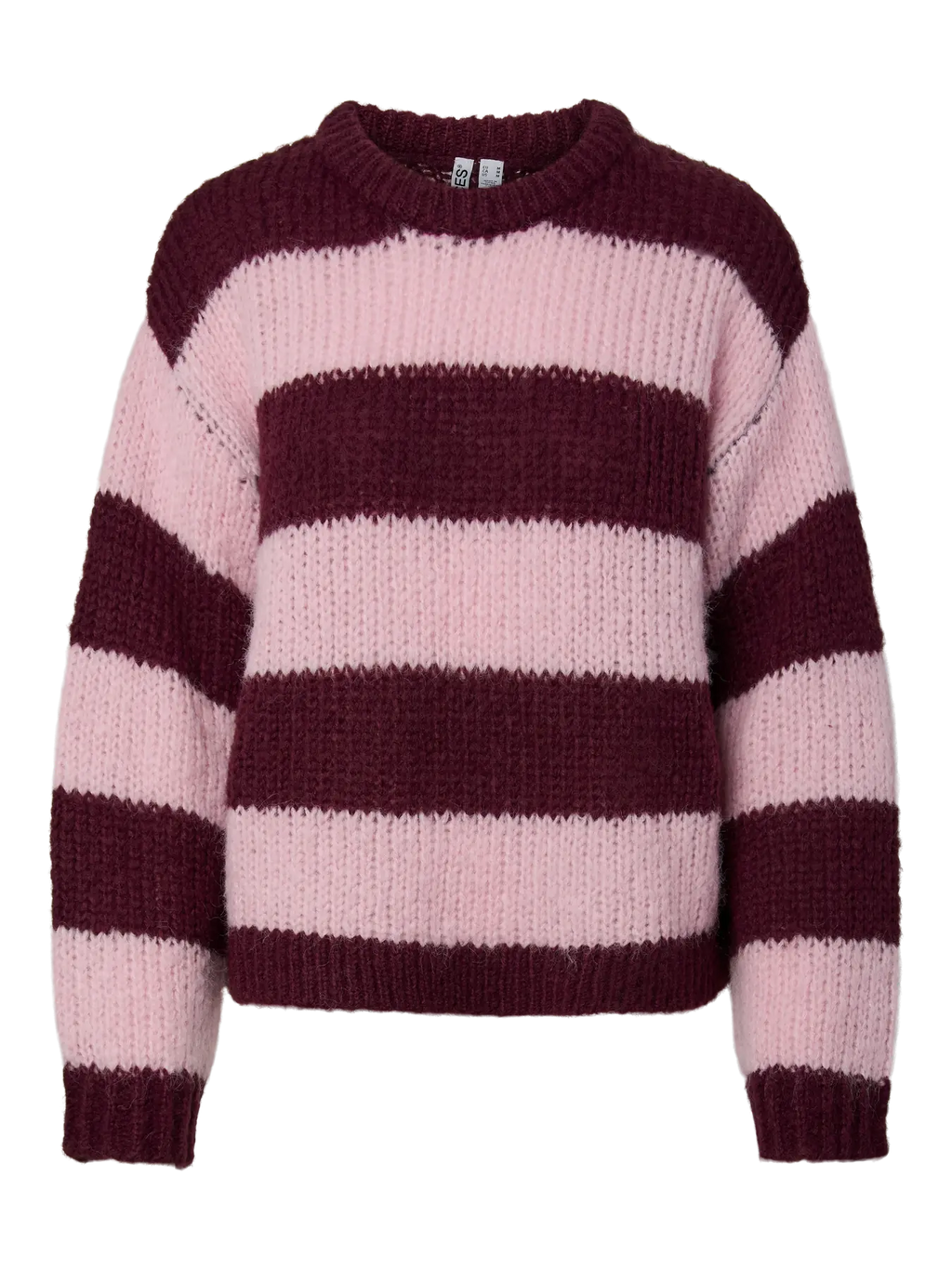 PCDORTHEA LS CHUNKY KNIT WINETASTING