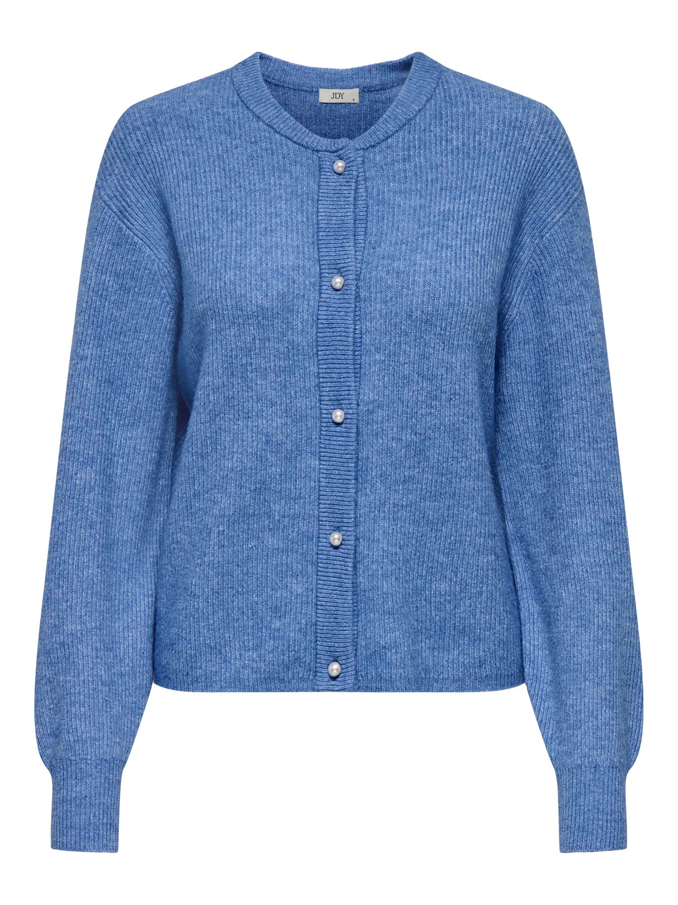 JDYLUMI L/S BUTTON CARDIGAN BLUE