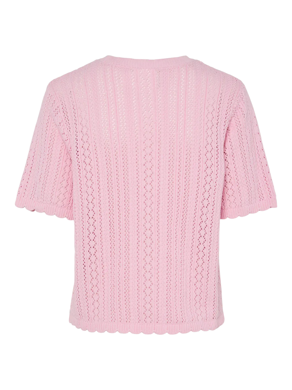 PCNUKA SS O-NECK KNIT CARDIGAN