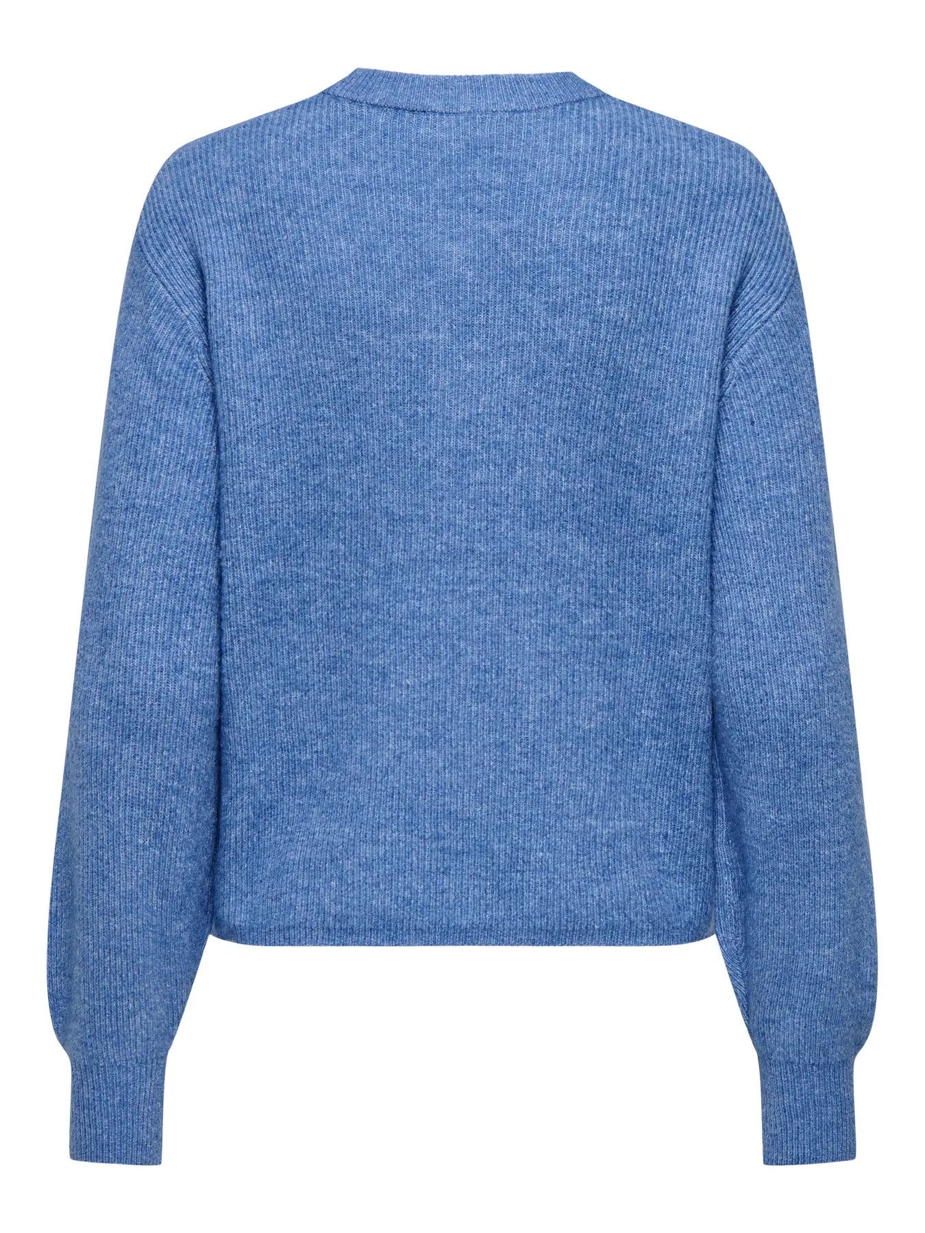 JDYLUMI L/S BUTTON CARDIGAN BLUE