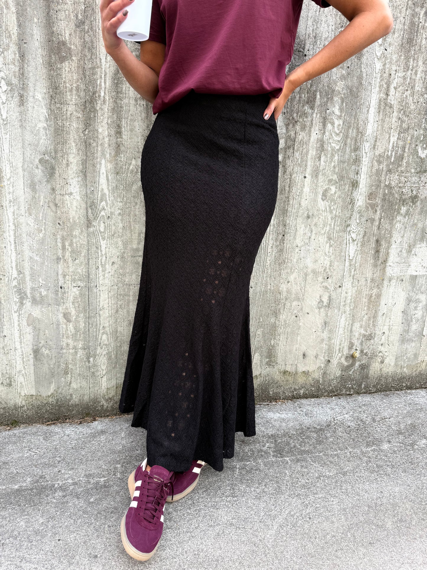 OBJLAILA MW LONG SKIRT
