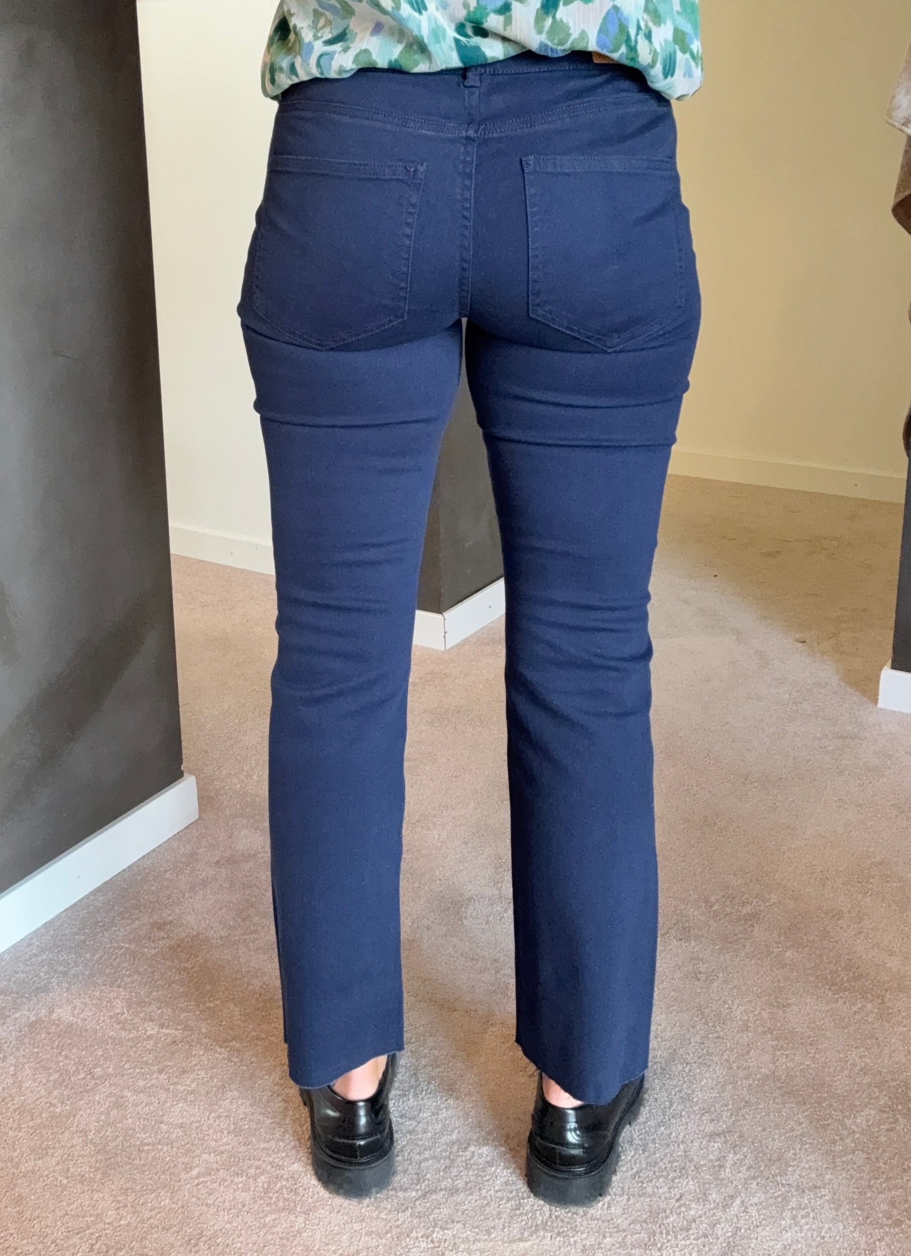 VMWILD SHEILA KICK FLARE PANTS NAVY