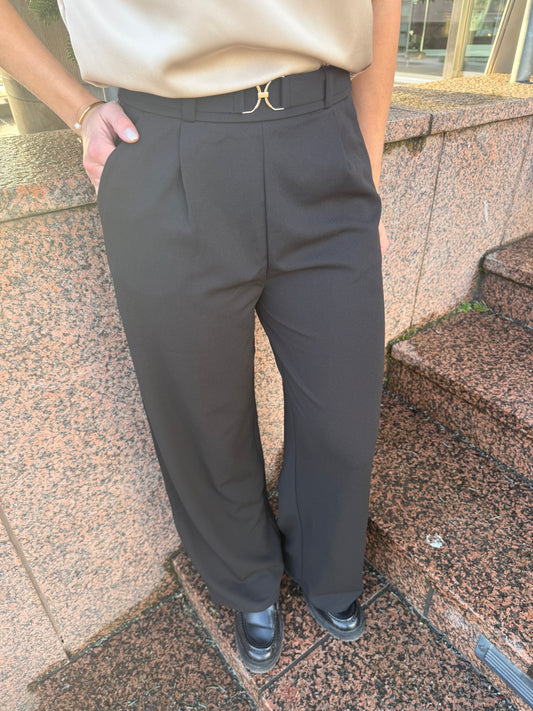 JDYGEGGO LIFE BELT PANT BLACK