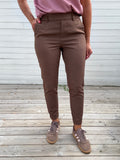 OBJLISA SLIM PANT CARAFE MELANGE