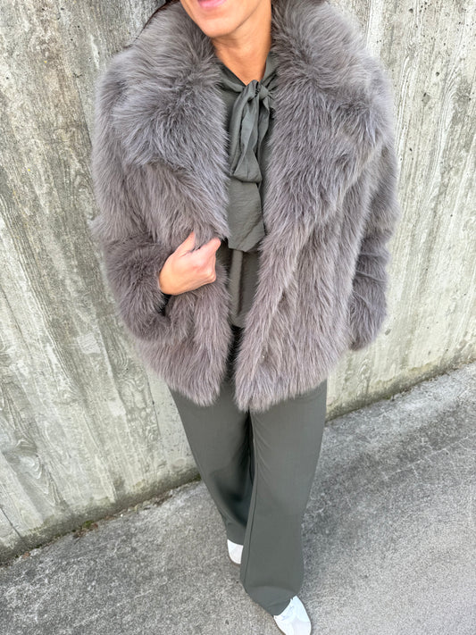 OBJISADORA L/S HAIRY COAT