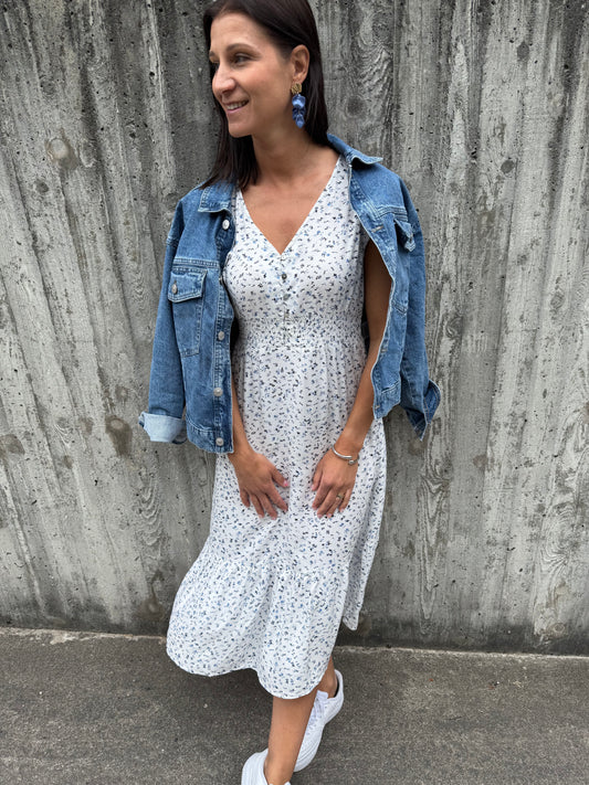 ONLMARIANNE LIFE S/S MIDI DRESS