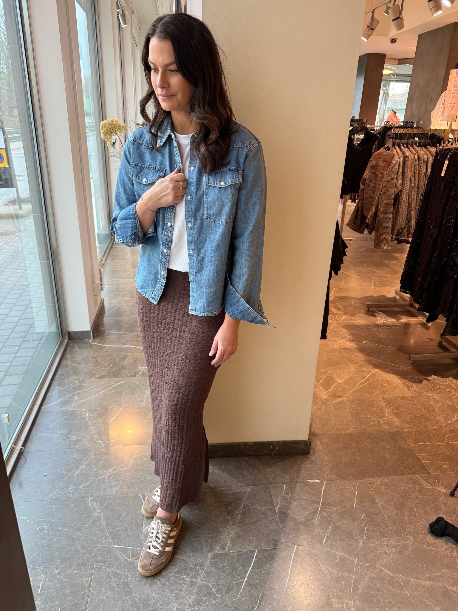 ONLCHARLIZE LS DNM SHIRT LBD