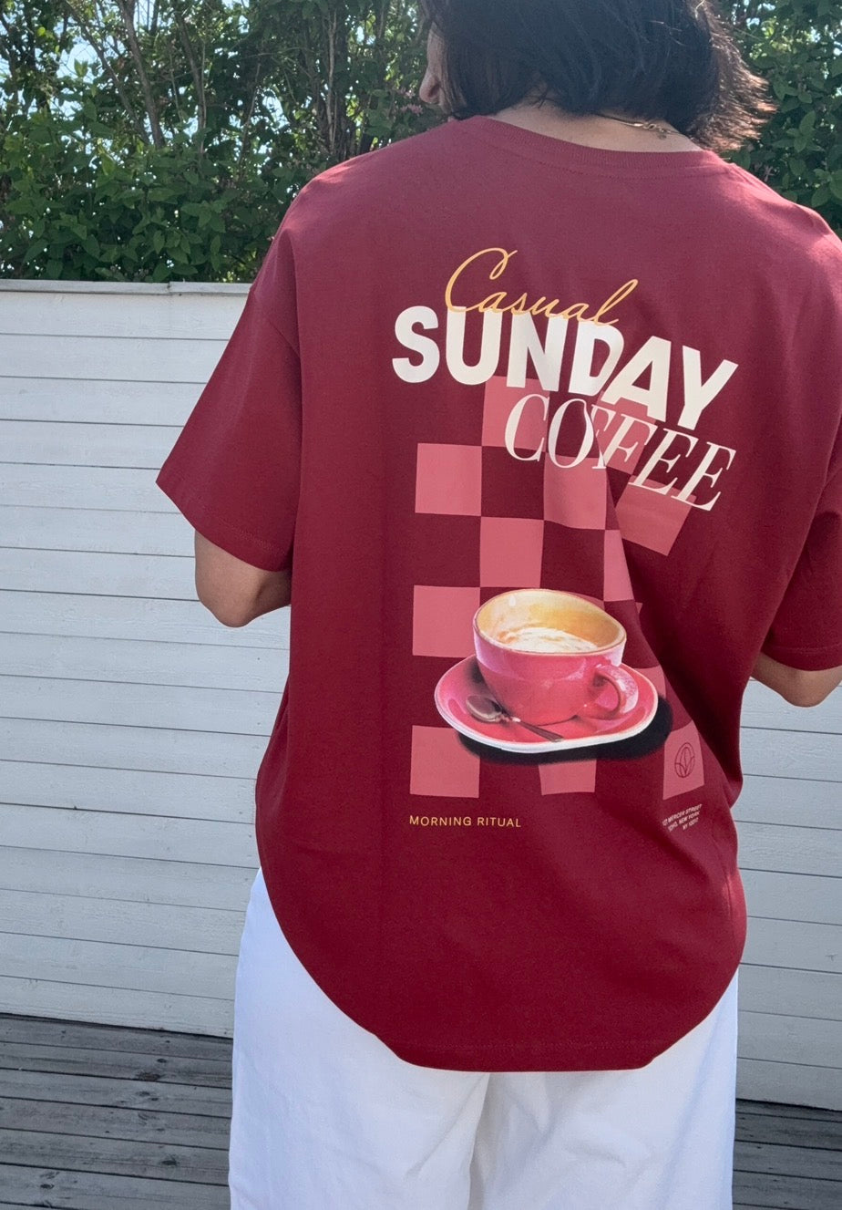 ONLVIVVI S/S LOVELY BRICK RED