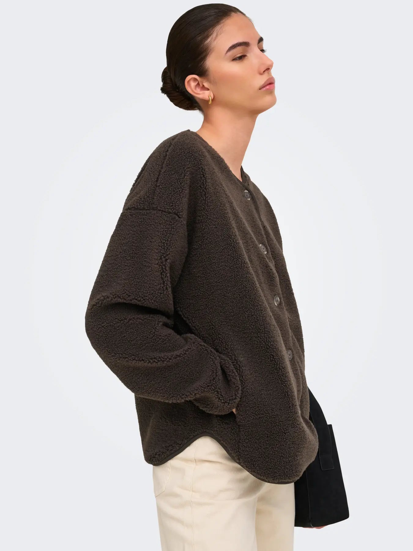 JDYTELLA L/S TEDDY JACKET