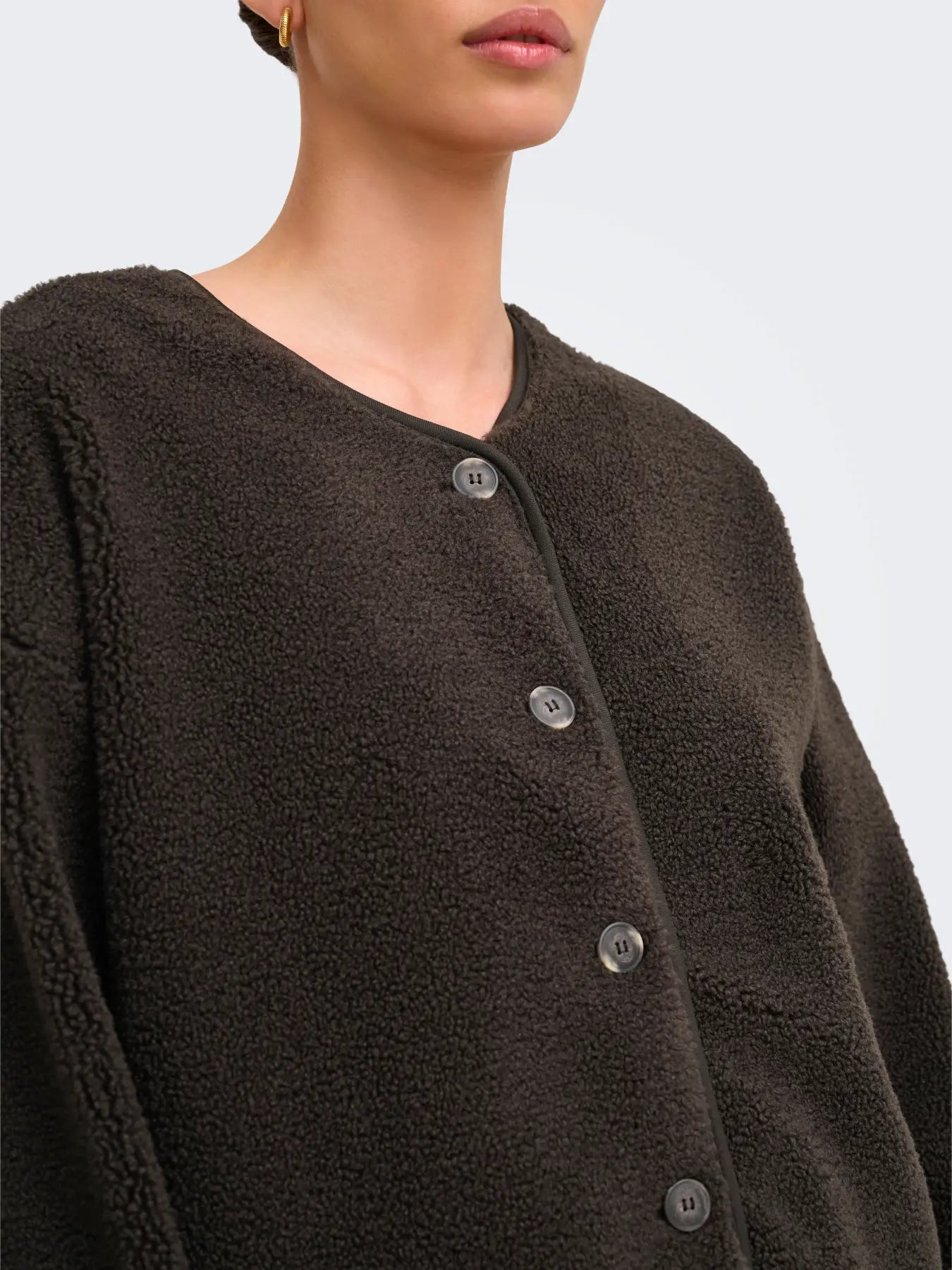 JDYTELLA L/S TEDDY JACKET