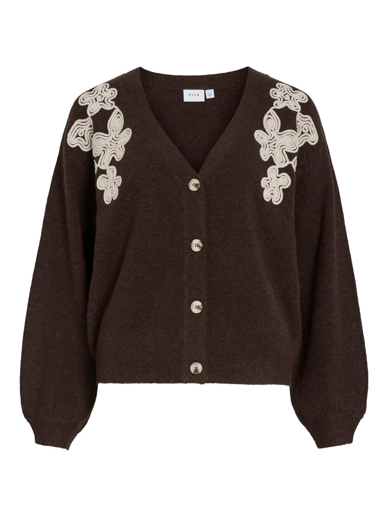 VISEBORA DETAIL KNIT CARDIGAN