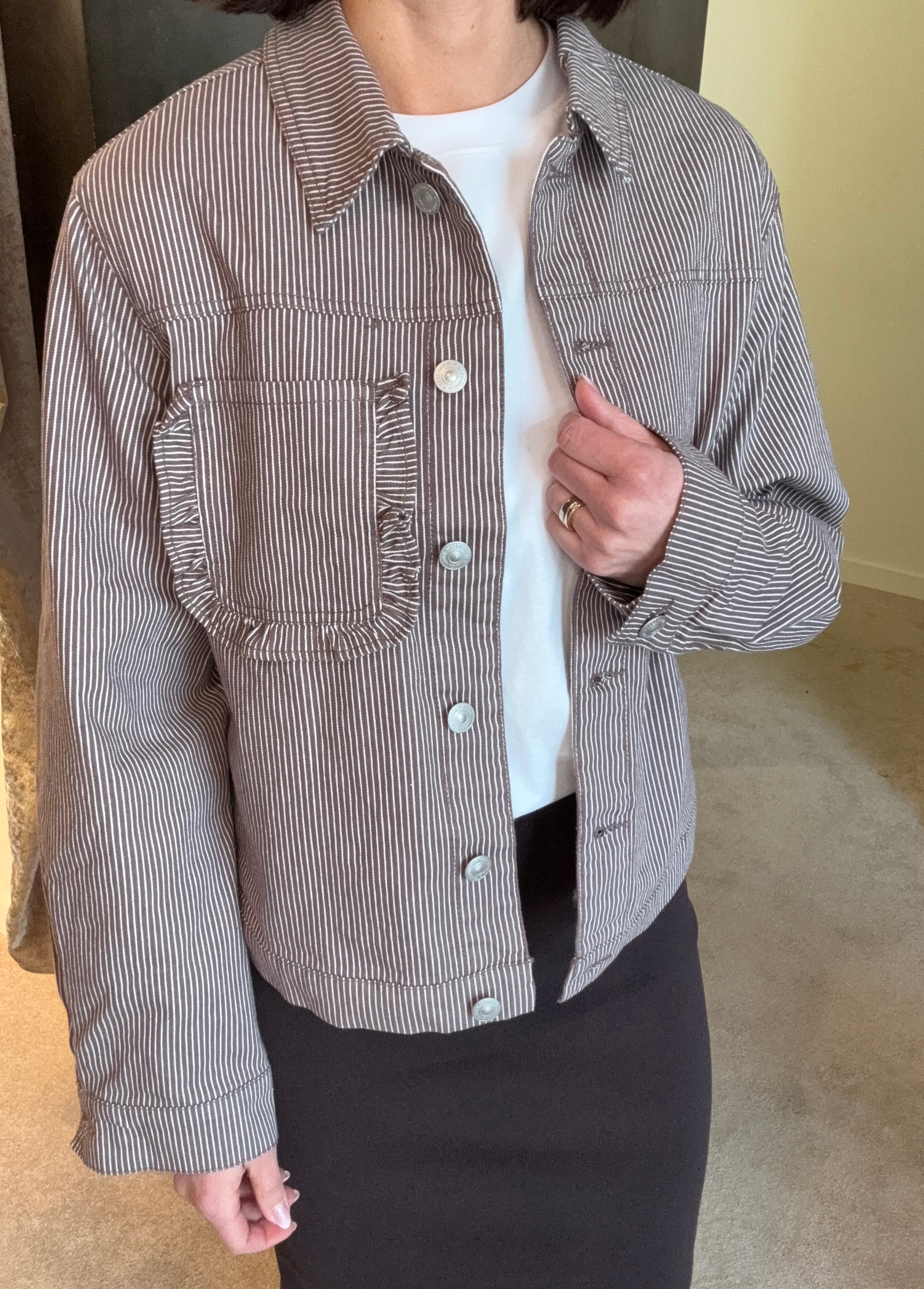 PCBILLO LS DENIM JACKET