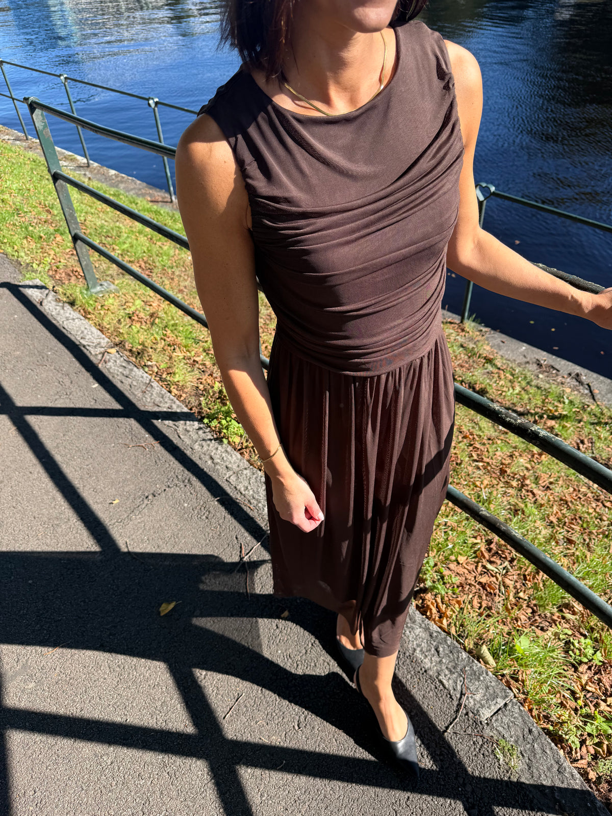 VISAYA S/L MIDI DRESS