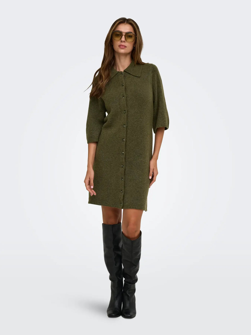 ONLALIVIA 2/4 COLLAR DRESS
