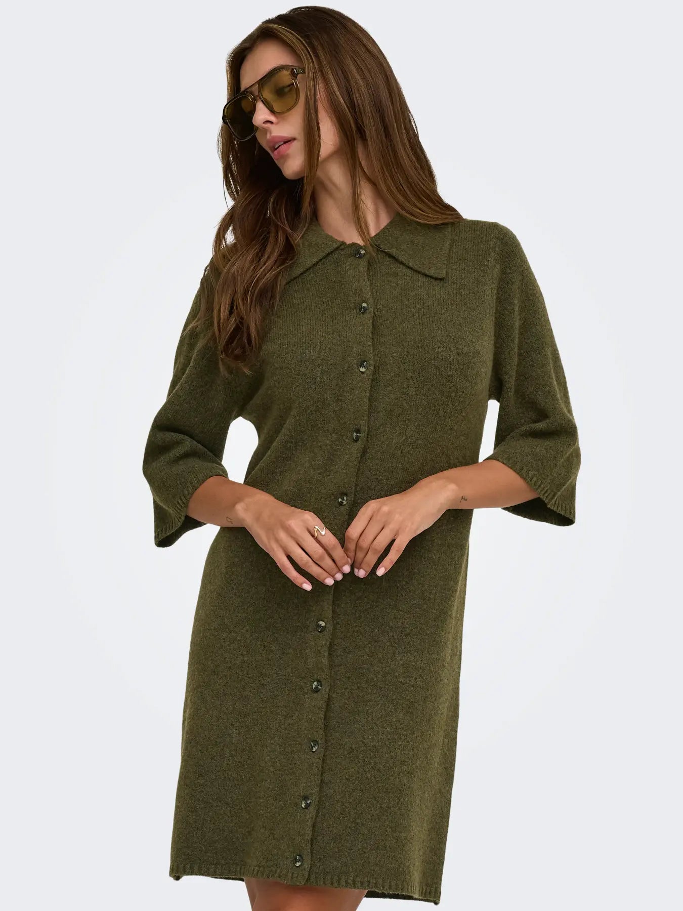 ONLALIVIA 2/4 COLLAR DRESS