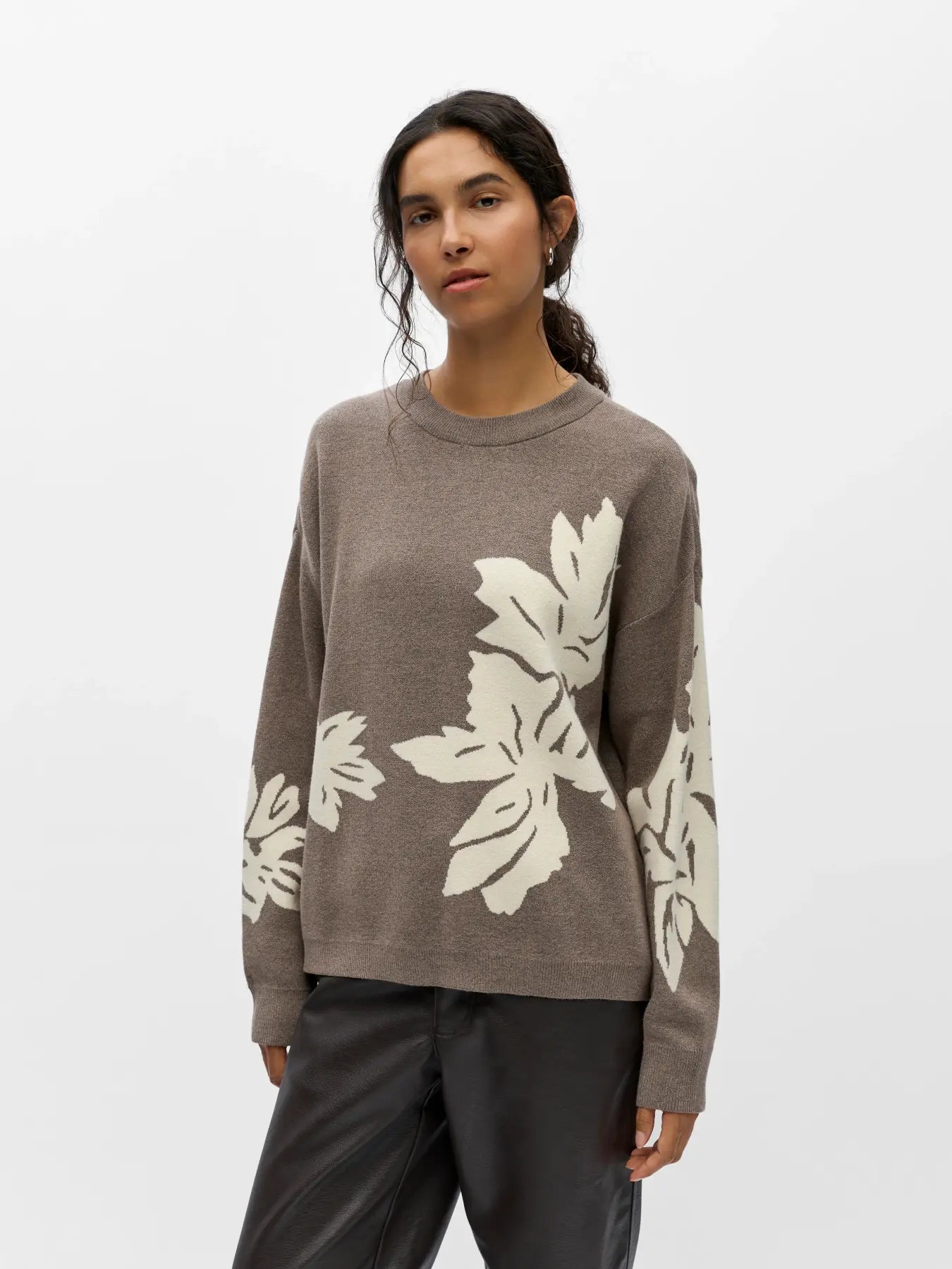 OBJRAY LO L/S KNIT PULLOVER