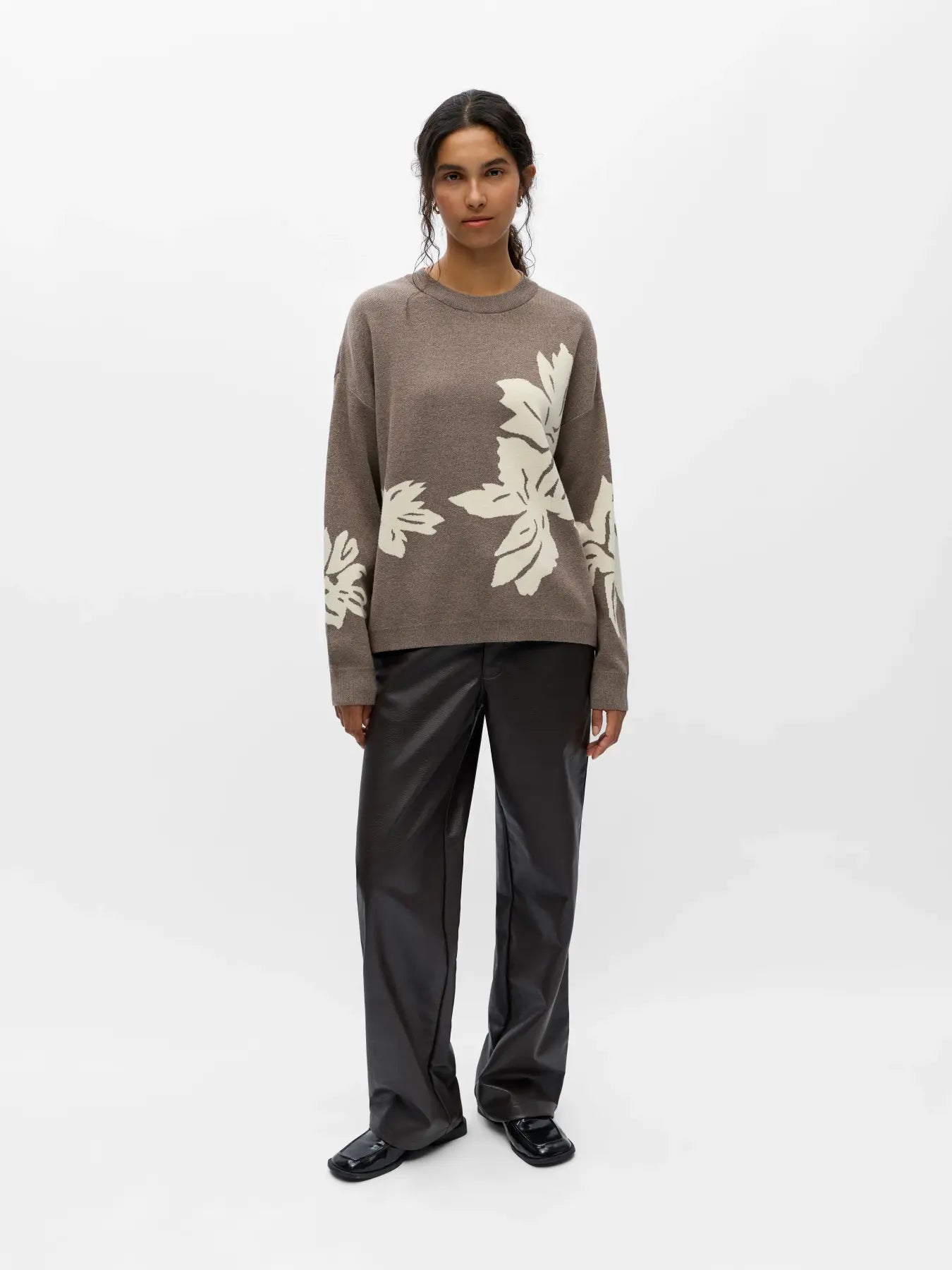 OBJRAY LO L/S KNIT PULLOVER