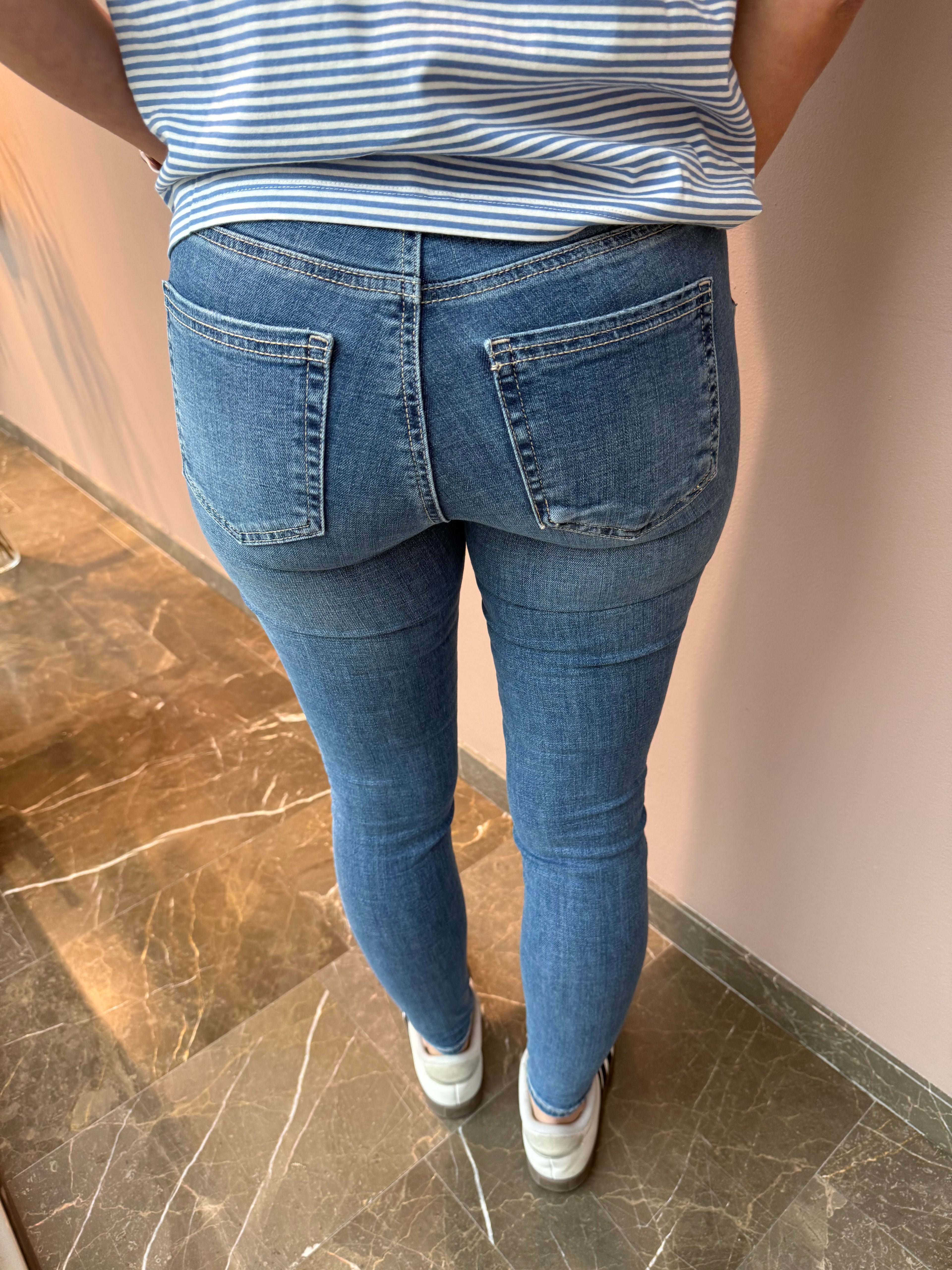 VMFLASH MR SKINNY JEANS LI347