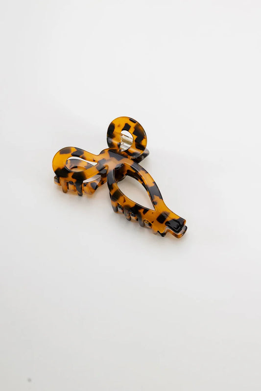 BOW HAIR CLIP LEO