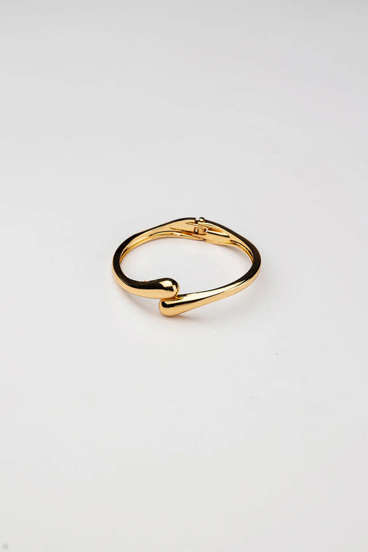 Twin Drop Bracelet Gold