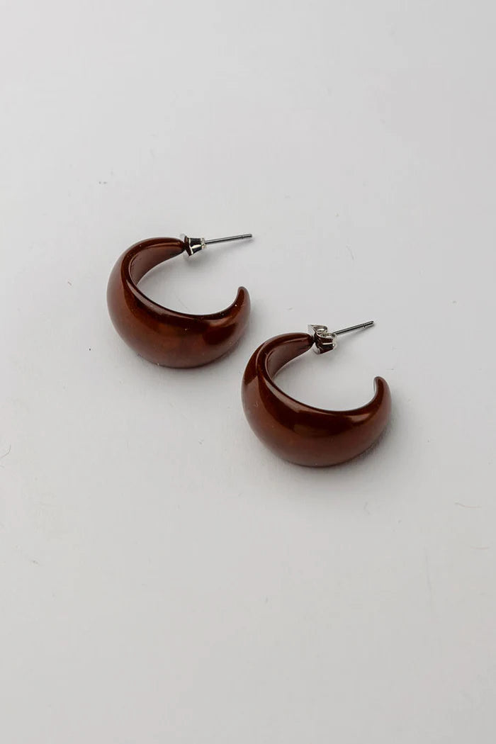 Brown Hoops