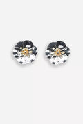Flower Small Earrings silver