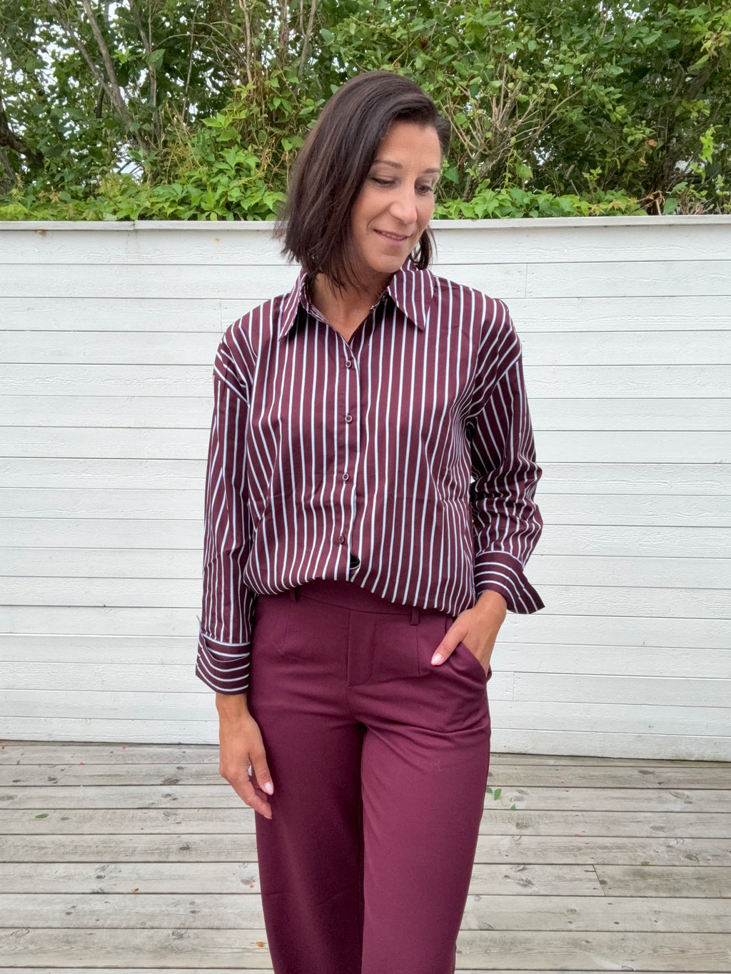 JDYSERENA L/S SHIRT PORT ROYAL
