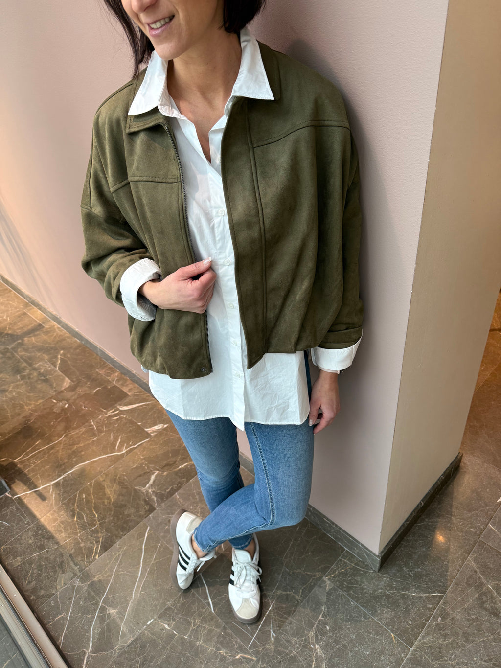 VIVIRAL L/S JACKET IVY GREEN