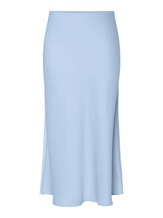 YASPELLA HW MIDI SKIRT ICE WATER
