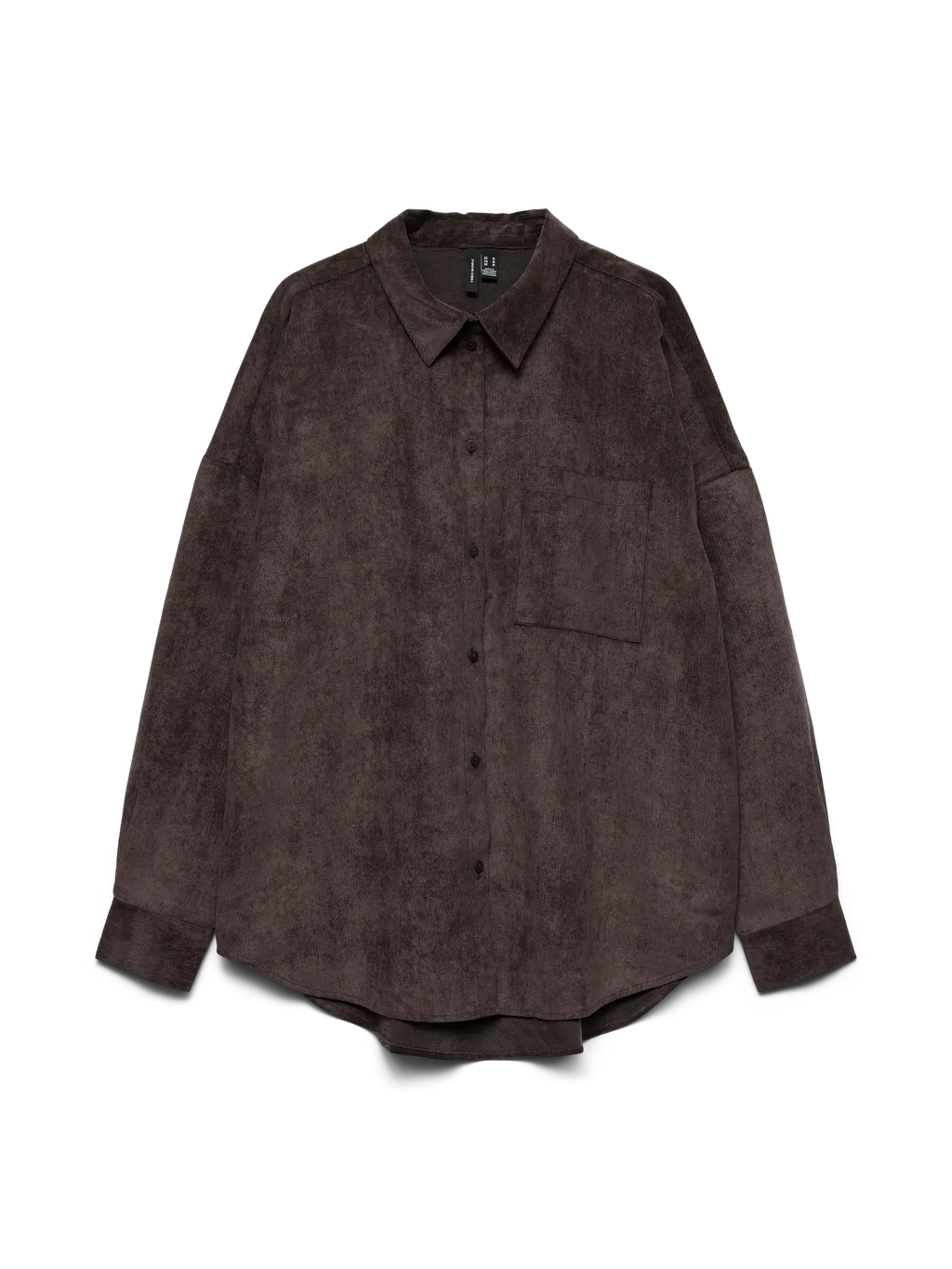 VMSANNE COURDEROY LS SHIRT CHOCOLATE TORTE