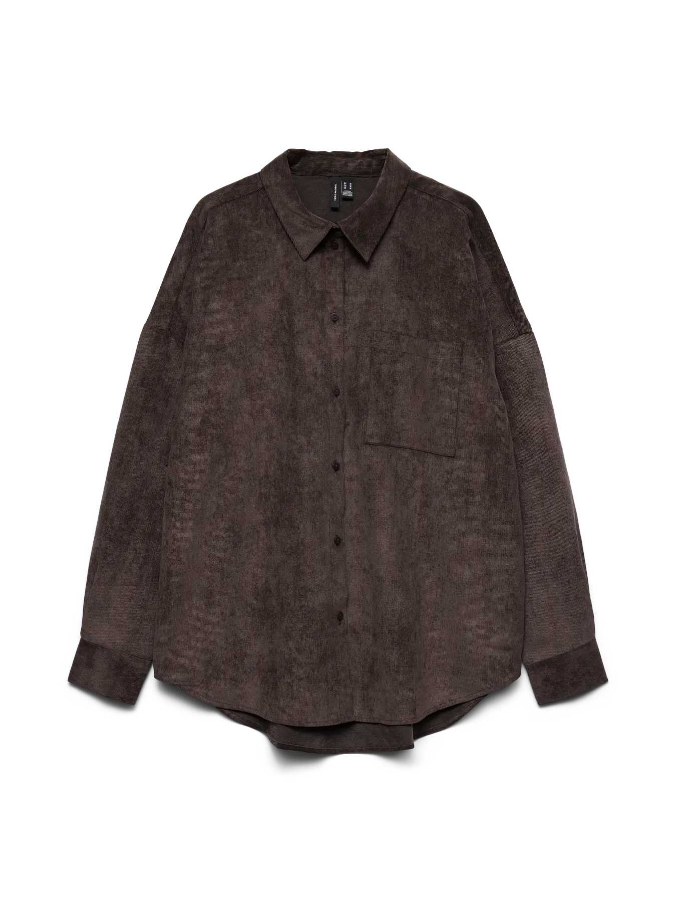 VMSANNE COURDEROY LS SHIRT CHOCOLATE TORTE