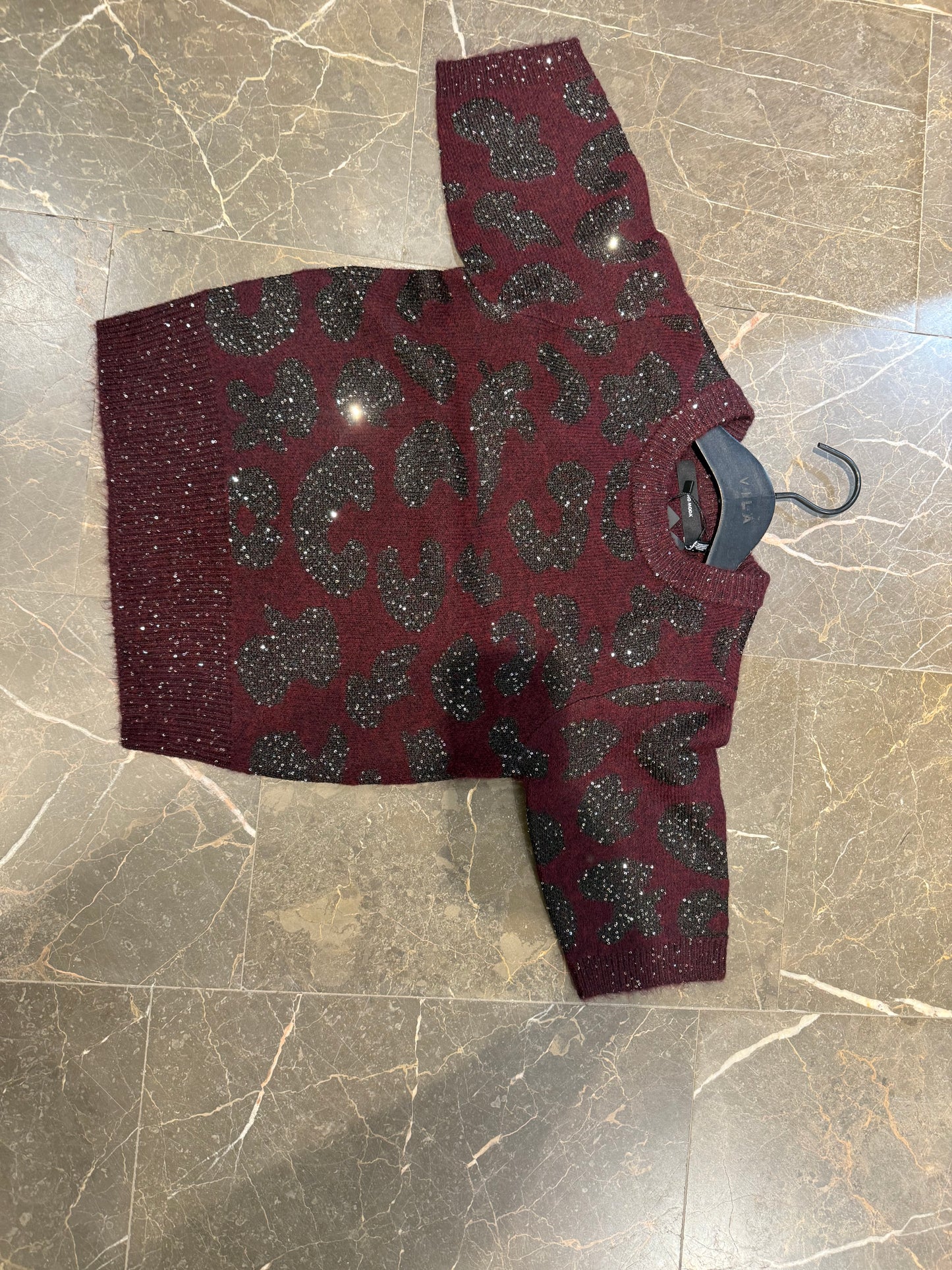 VMZUZU 2/4 O-NECK PULLOVER WINETASTING