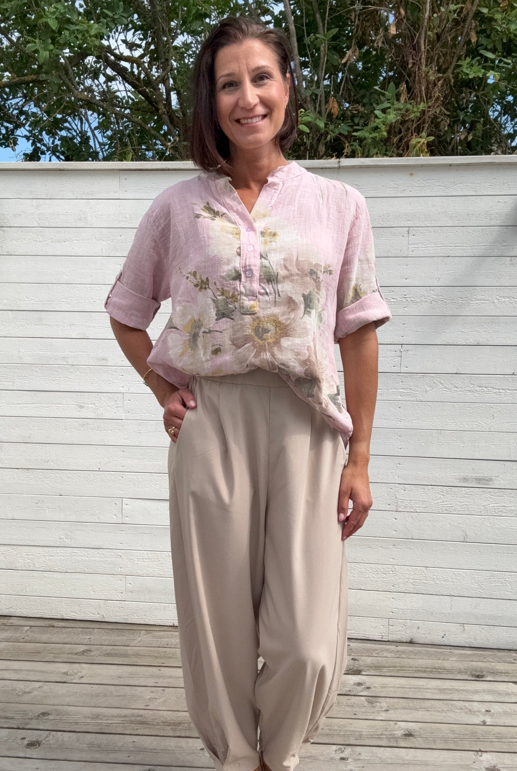 NADIRA SHIRT ROSA 9122