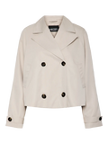 PCSCARLETT LS SHORT TRENCHCOAT