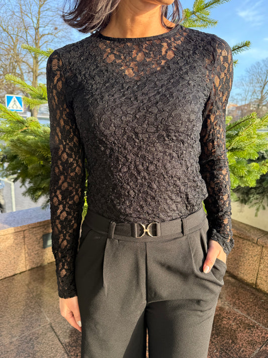 PCHAZEL LS LACE TOP