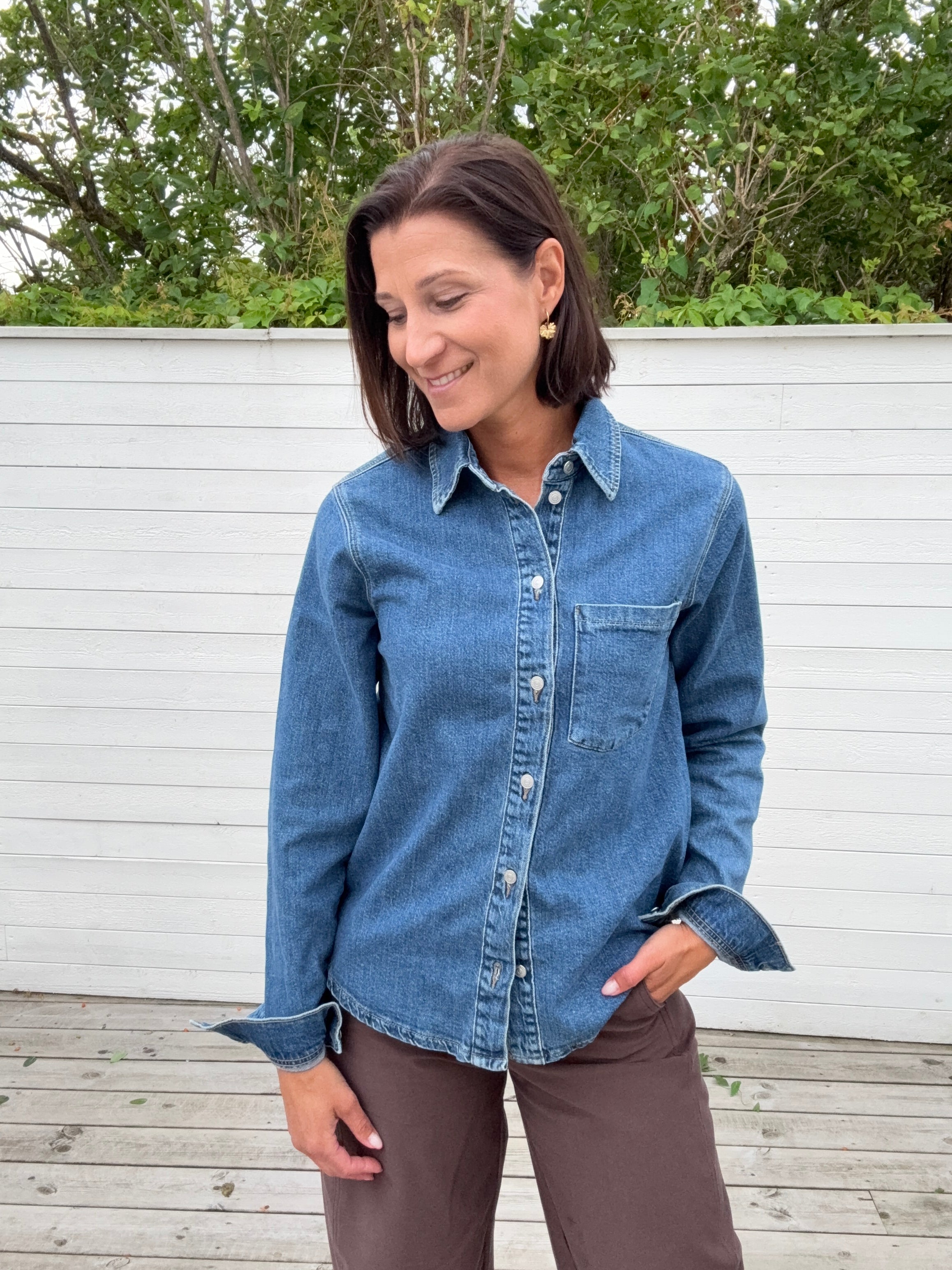 PCSILKE LS SHIRT