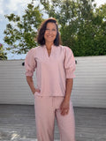 VENNY-SS6 MAUVE MELANGE
