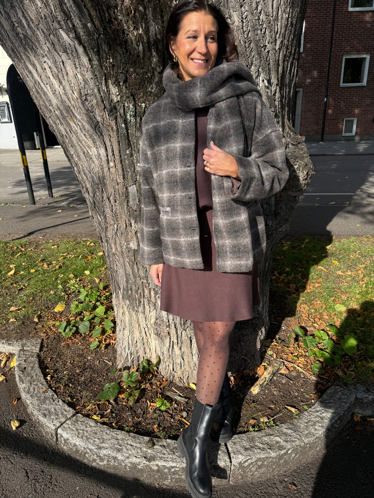 OBJMAISE L/S SCARF JACKET