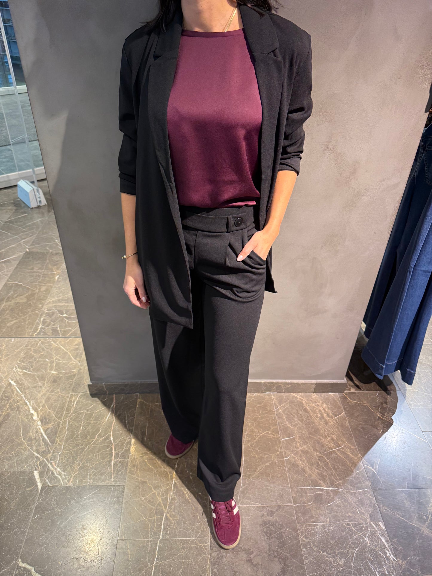 JDYGEGGO LIFE L/S BLAZER BLACK