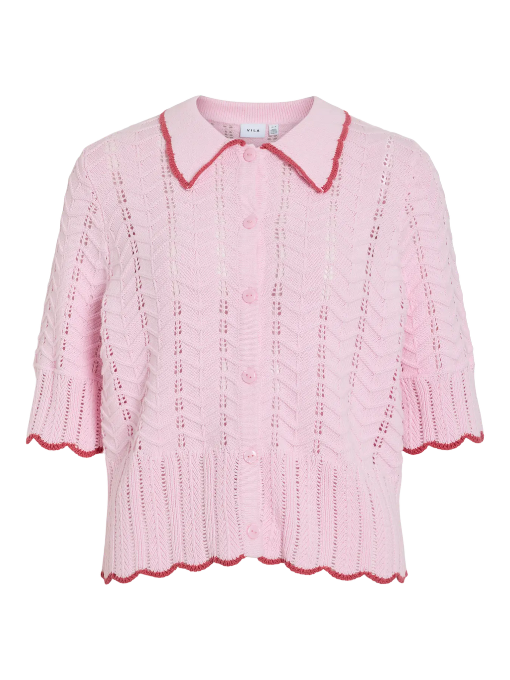 VIZINNIA 2/4 BUTTON KNIT CARDIGAN