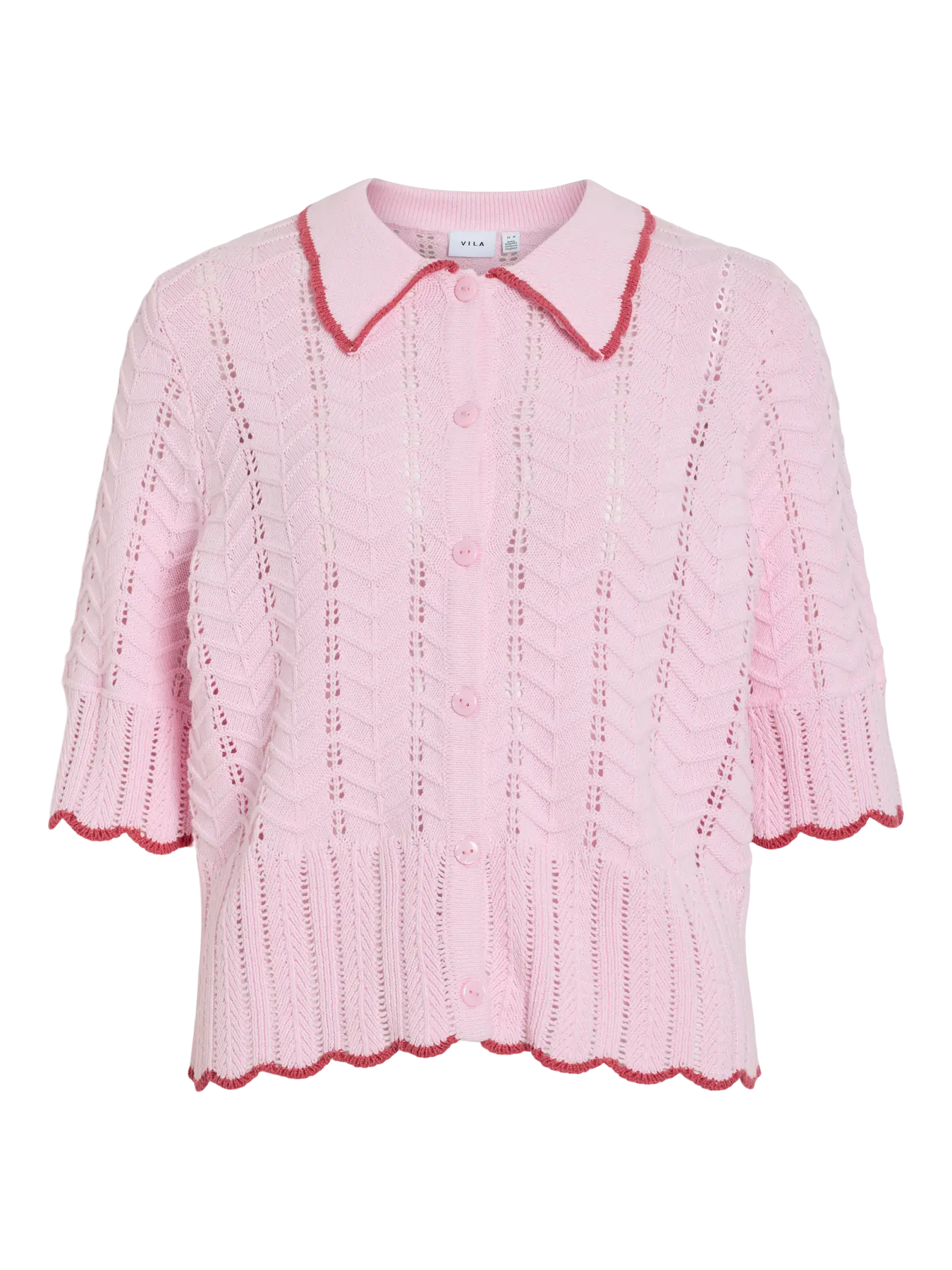 VIZINNIA 2/4 BUTTON KNIT CARDIGAN