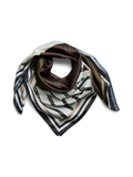 PCAMANDA SQUARE SCARF DARK OLIVE