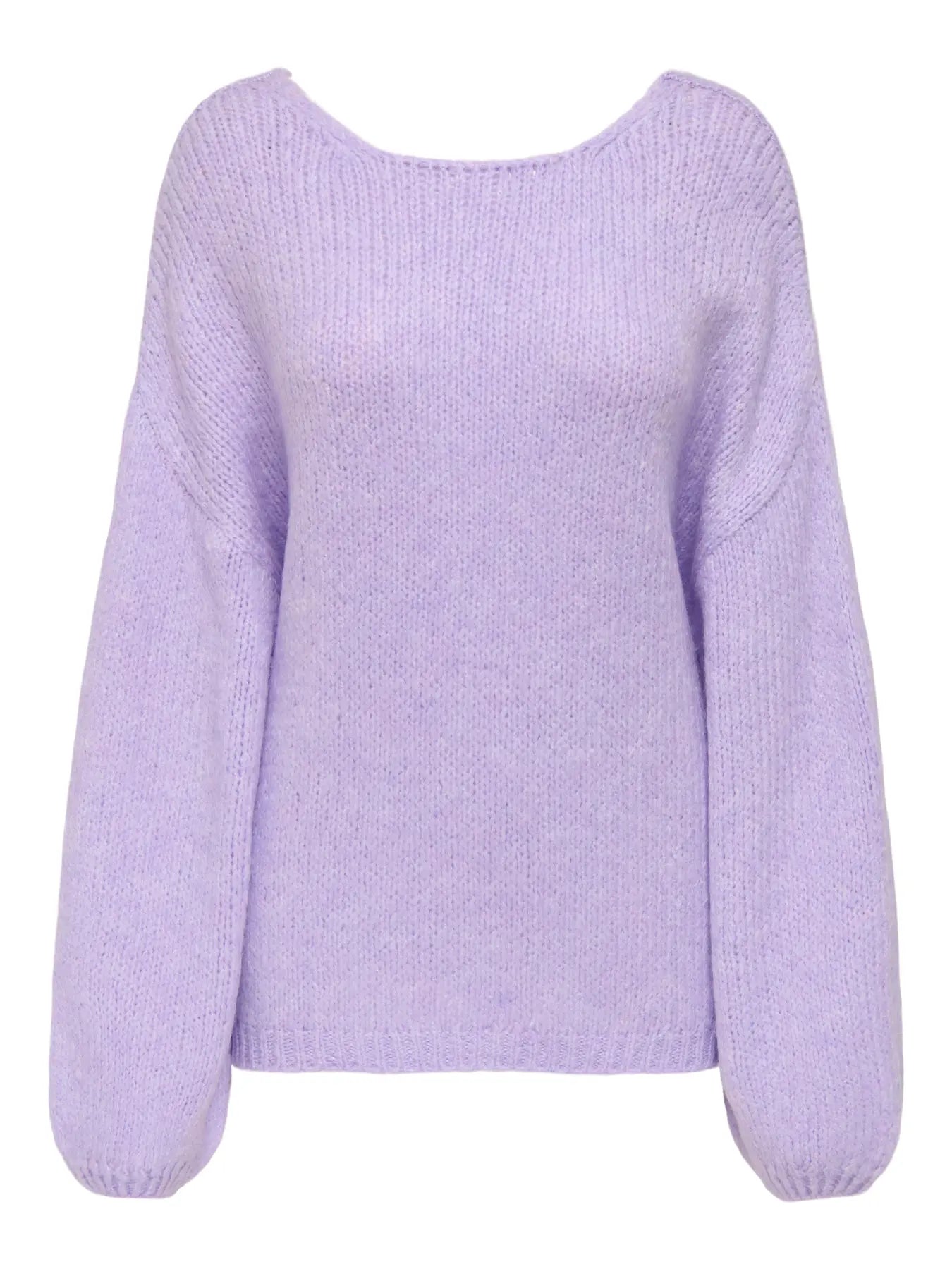 JDYDINEA L/S REVERSIBLE PULLOVER PASTEL LILAC
