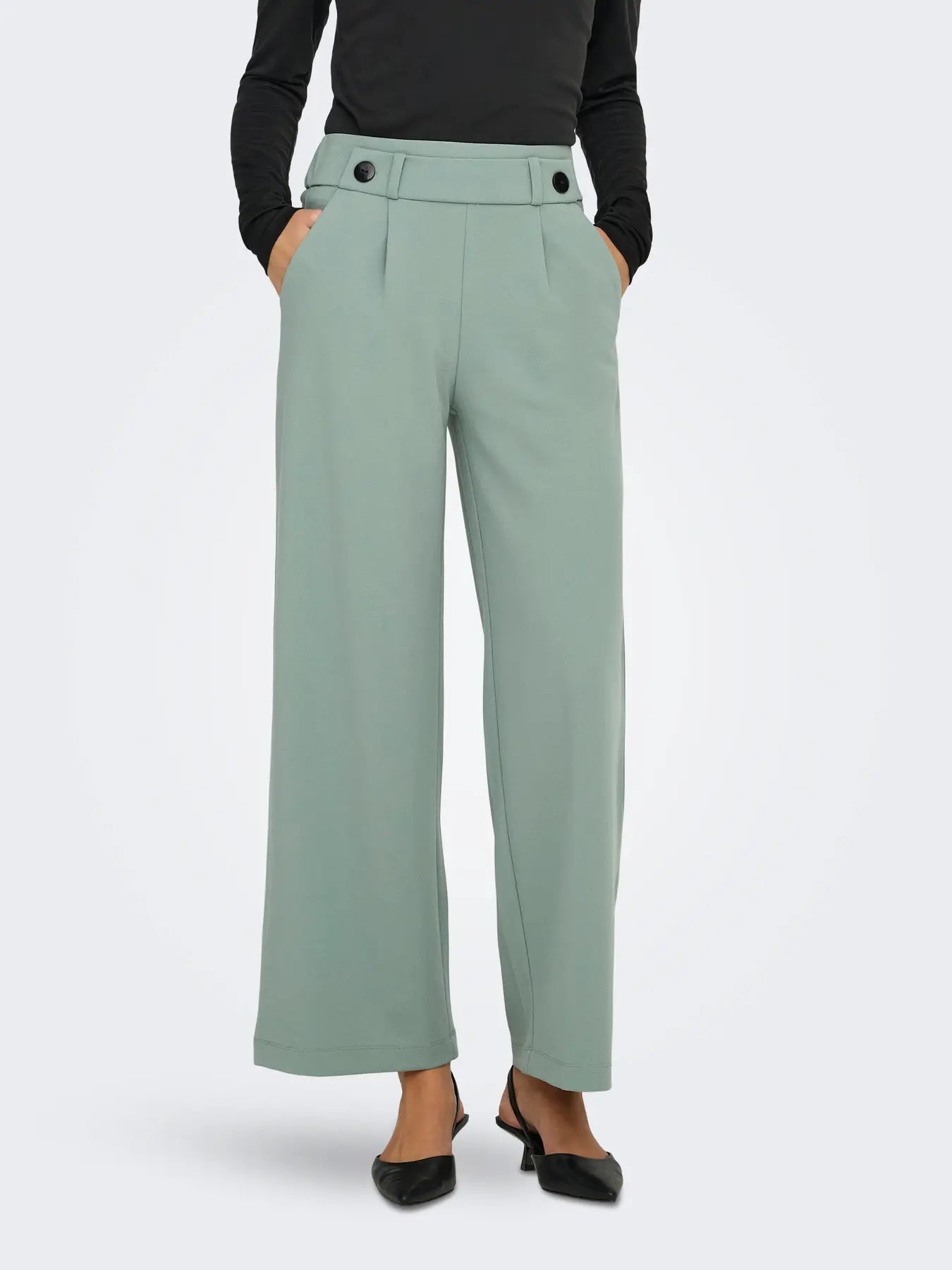 JDYGEGGO LIFE NEW LONG PANT CHINOIS GREEN