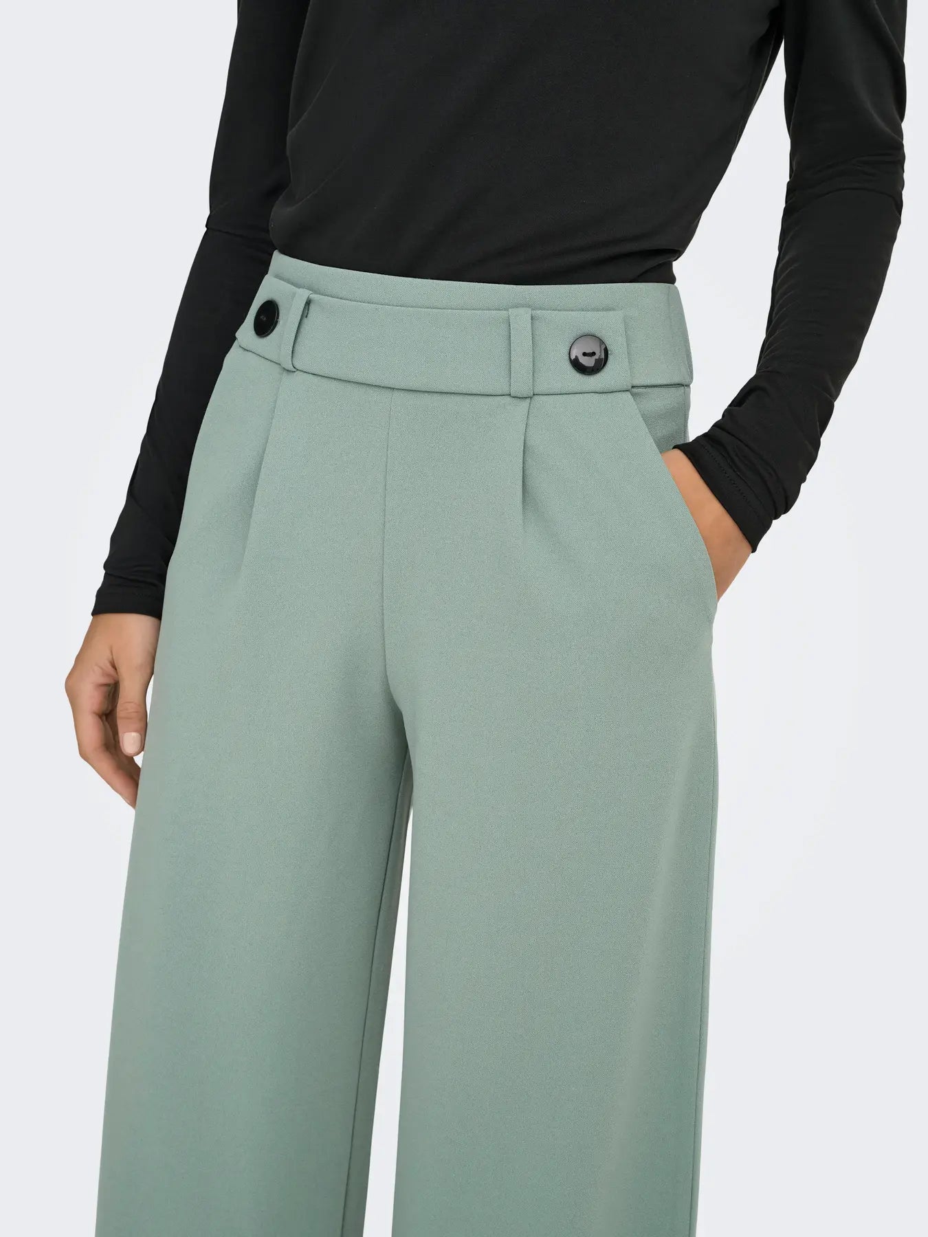 JDYGEGGO LIFE NEW LONG PANT CHINOIS GREEN
